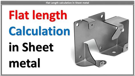 sheet metal flat length calculation|sheet metal bending angle calculator.